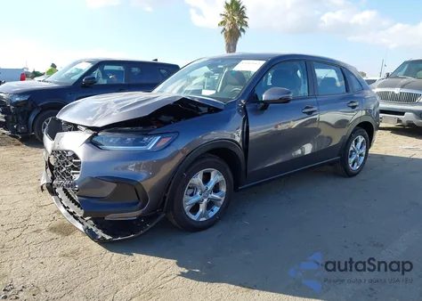 2025 Honda Hr-V 2Wd Lx from USA, damaged, VIN 3CZRZ1H31SM758408